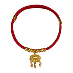 Fortune Jewel Red String Bead Protection Adjustable Cats Small Dogs Pet Collar - Fortune Jewel
