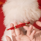 Fortune Jewel Metal Pendant Red String Peace Joy Blessing Protection Adjustable Cats Small Dogs Pet Collar - Fortune Jewel