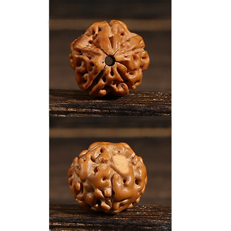 Fortune Jewel Tibetan 108 Beads Bodhi Seed Three-eyed Dzi Bead Auspiciousness Mala - Fortune Jewel