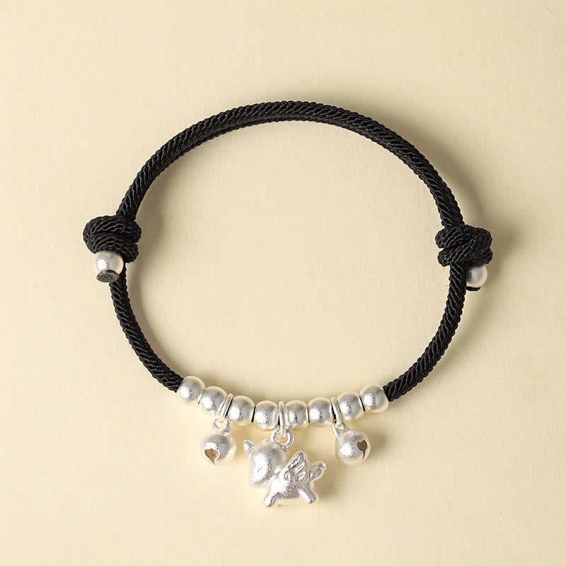 Fortune Jewel Year Of The Horse Multiple Horse Styles Rope Luck Strength Adjustable Bracelet - Fortune Jewel