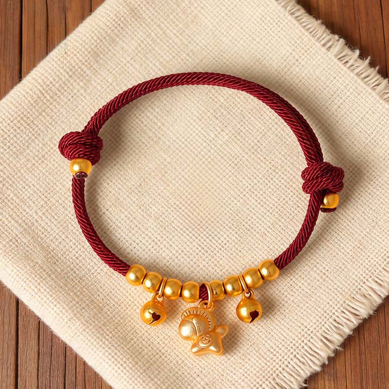 Fortune Jewel Year Of The Horse Multiple Horse Styles Rope Luck Strength Adjustable Bracelet - Fortune Jewel