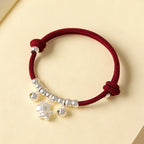 Fortune Jewel Year Of The Horse Multiple Horse Styles Rope Luck Strength Adjustable Bracelet - Fortune Jewel