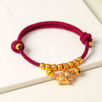 Fortune Jewel Year Of The Horse Multiple Horse Styles Rope Luck Strength Adjustable Bracelet - Fortune Jewel