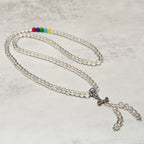 Fortune Jewel Vajra Charm Liuli 108 Beads Spiritual Power Strength Mala - Fortune Jewel