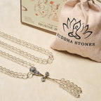 Fortune Jewel Vajra Charm Liuli 108 Beads Spiritual Power Strength Mala - Fortune Jewel
