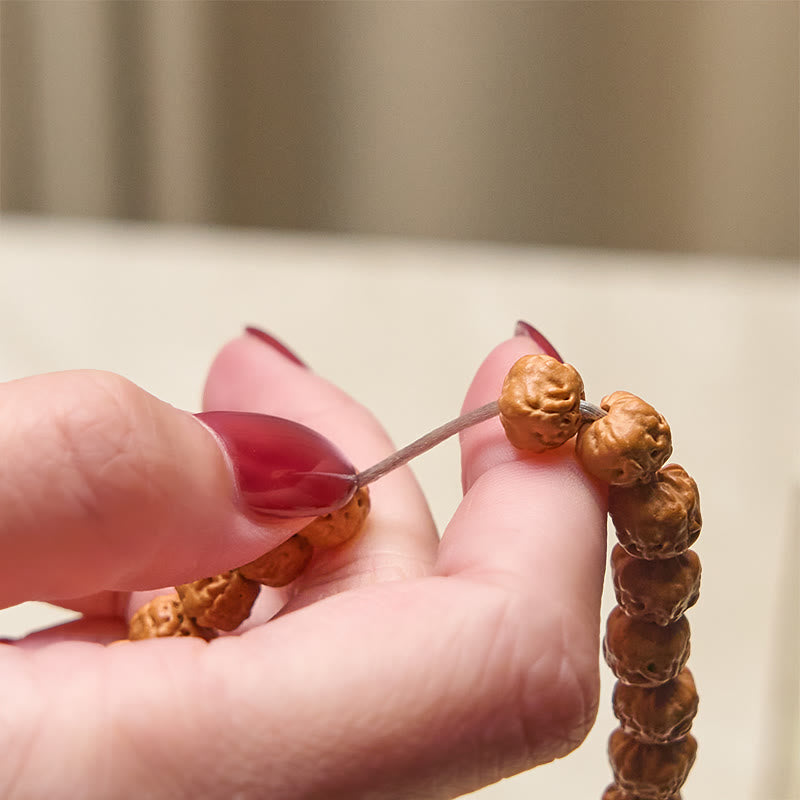 Fortune Jewel Tibetan 108 Beads Bodhi Seed Wealth Auspiciousness Mala - Fortune Jewel