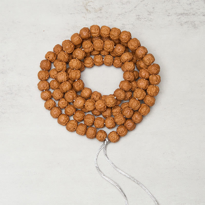 Fortune Jewel Tibetan 108 Beads Bodhi Seed Wealth Auspiciousness Mala - Fortune Jewel