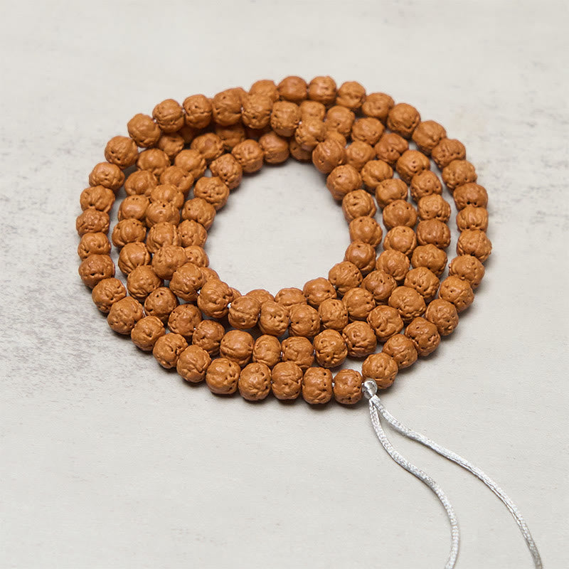 Fortune Jewel Tibetan 108 Beads Bodhi Seed Wealth Auspiciousness Mala - Fortune Jewel