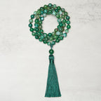 Fortune Jewel Bead Malachite Tassel Protection Bracelet - Fortune Jewel
