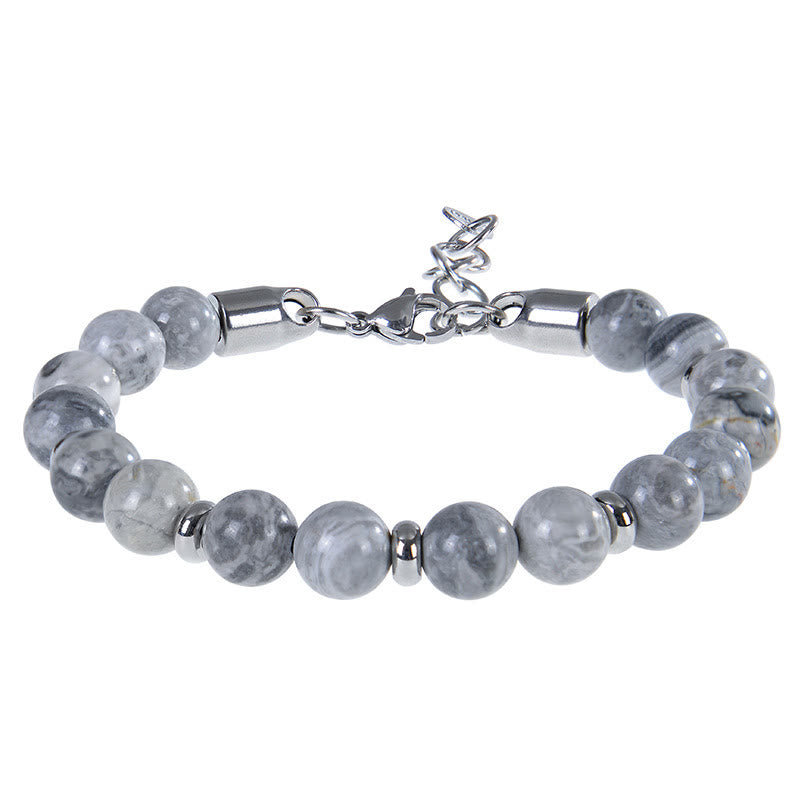 Fortune Jewel Tiger Eye Various Natural Stone Beads Protection Bracelet - Fortune Jewel