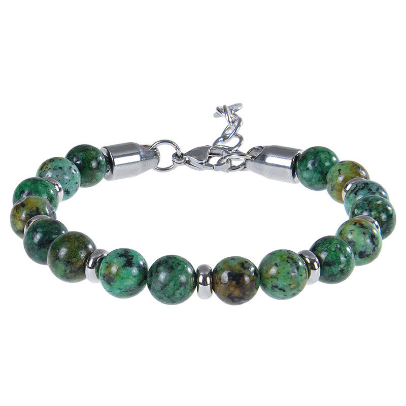 Fortune Jewel Tiger Eye Various Natural Stone Beads Protection Bracelet - Fortune Jewel