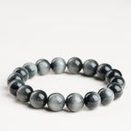 Fortune Jewel Eagle's Eye Stone Positive Calm Beaded Bracelet - Fortune Jewel