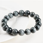 Fortune Jewel Eagle's Eye Stone Positive Calm Beaded Bracelet - Fortune Jewel