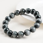 Fortune Jewel Eagle's Eye Stone Positive Calm Beaded Bracelet - Fortune Jewel
