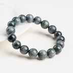 Fortune Jewel Eagle's Eye Stone Positive Calm Beaded Bracelet - Fortune Jewel