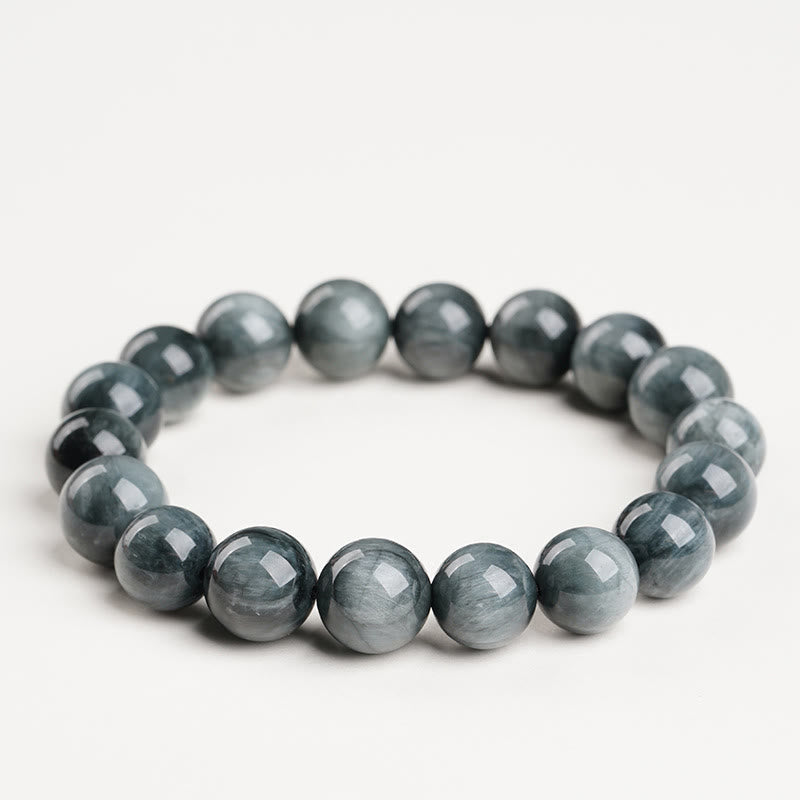 Fortune Jewel Eagle's Eye Stone Positive Calm Beaded Bracelet - Fortune Jewel