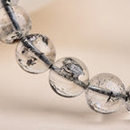 Fortune Jewel Herkimer Diamond Protection Meditation Bracelet - Fortune Jewel