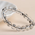 Fortune Jewel Herkimer Diamond Protection Meditation Bracelet - Fortune Jewel