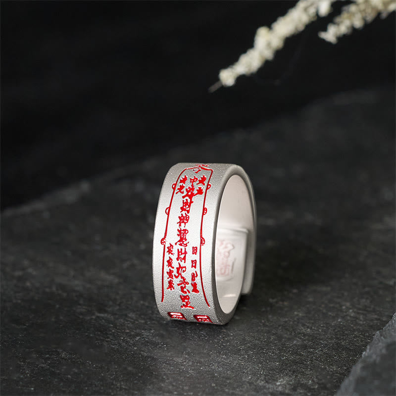 Fortune Jewel Copper Word Adjustable Balance Ring - Fortune Jewel