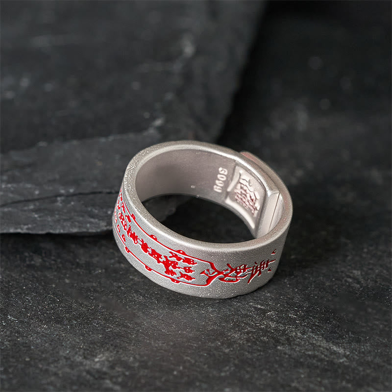 Fortune Jewel Copper Word Adjustable Balance Ring - Fortune Jewel