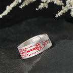 Fortune Jewel Copper Word Adjustable Balance Ring - Fortune Jewel