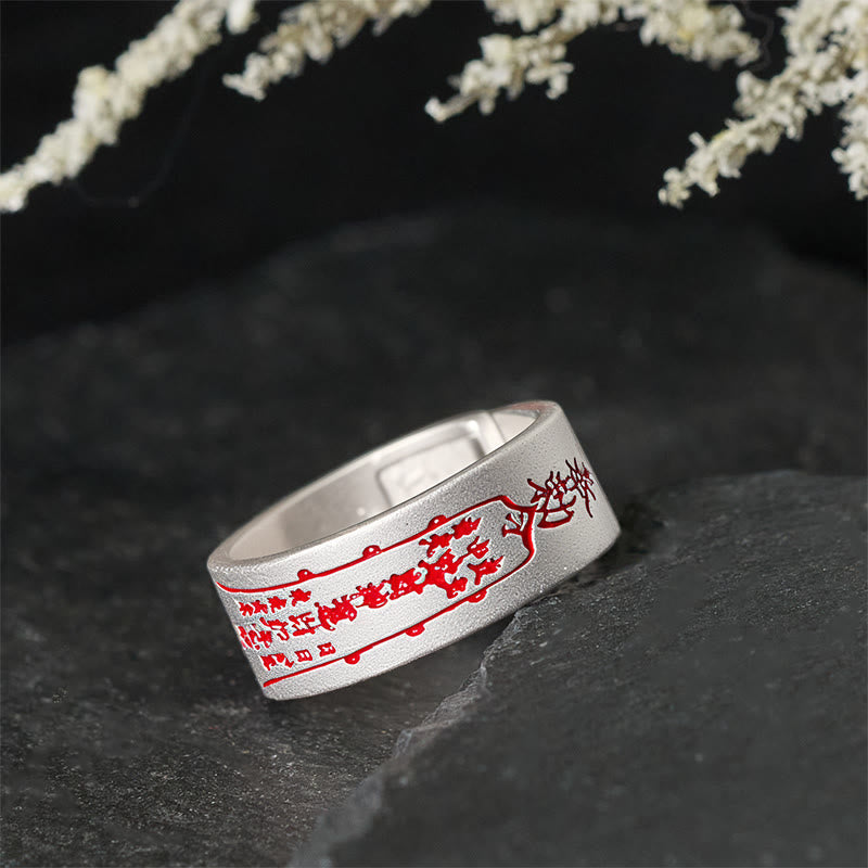 Fortune Jewel Copper Word Adjustable Balance Ring - Fortune Jewel