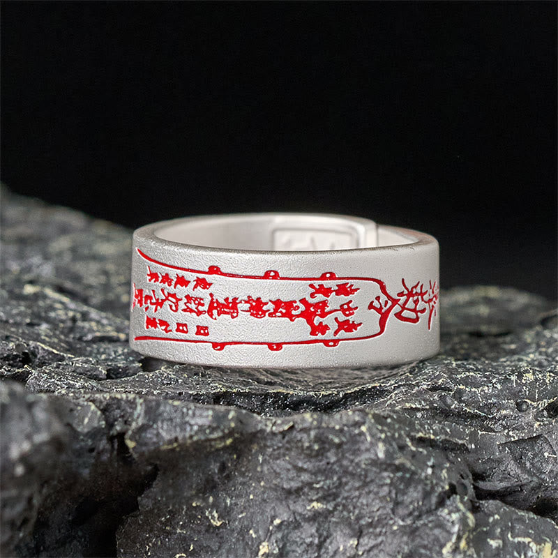 Fortune Jewel Copper Word Adjustable Balance Ring - Fortune Jewel