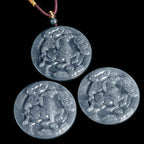 Fortune Jewel Year Of The Horse Jade Prosperity Abundance Necklace Pendants