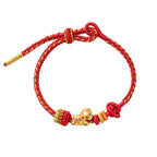 Fortune Jewel Year Of The Horse Red String Concentration Bracelet - Fortune Jewel