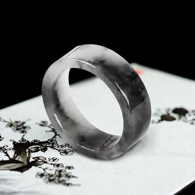 Fortune Jewel Jade Prosperity Luck Ring - Fortune Jewel