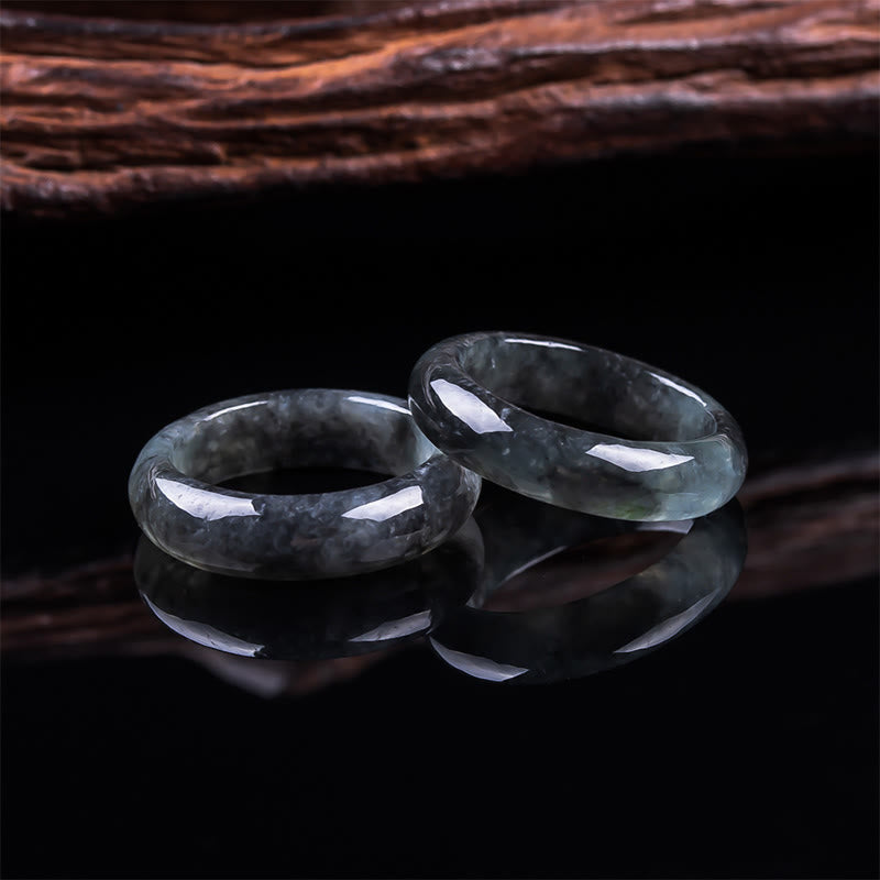 Fortune Jewel Jade Prosperity Luck Abundance Ring - Fortune Jewel