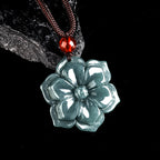 Fortune Jewel Peach Blossom Jade Prosperity Necklace Pendants - Fortune Jewel