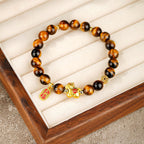 Fortune Jewel Year Of The Horse Tiger Eye Courage Bracelet - Fortune Jewel