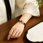 Fortune Jewel Year Of The Horse Tiger Eye Courage Bracelet - Fortune Jewel