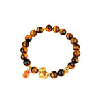 Fortune Jewel Year Of The Horse Tiger Eye Courage Bracelet - Fortune Jewel