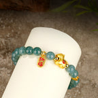 Fortune Jewel Year Of The Horse Jade Prosperity Abundance Bracelet - Fortune Jewel