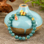 Fortune Jewel Year Of The Horse Jade Prosperity Abundance Bracelet - Fortune Jewel