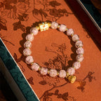 Fortune Jewel Purple Liuli Glass Luck Bracelet - Fortune Jewel