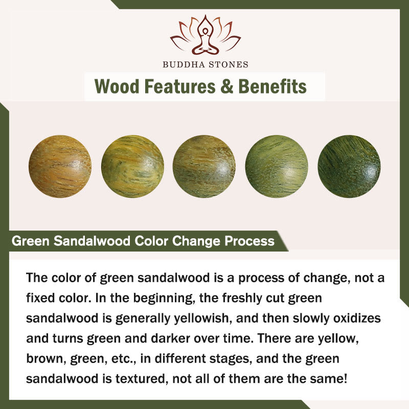 Fortune Jewel Year Of The Horse Fu Character Small Leaf Red Sandalwood Various Sandalwood Balance Key Chain - Fortune Jewel