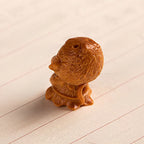 Fortune Jewel Year Of The Horse Red Sandalwood Star Moon Bodhi Seed Blessing Key Chain - Fortune Jewel