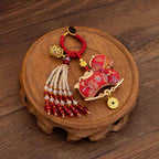 Fortune Jewel Year Of The Horse Embroidery Prosperity Key Chain