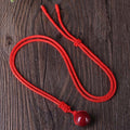 Fortune Jewel Cinnabar Keep Away Evil Spirits Necklace Pendants - Fortune Jewel