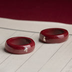 Fortune Jewel Chinese Zodiac Year Of The Horse Cinnabar Blessing Ring - Fortune Jewel