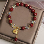 Fortune Jewel Sandalwood Lucky Bag Charm Healing Bracelet - Fortune Jewel