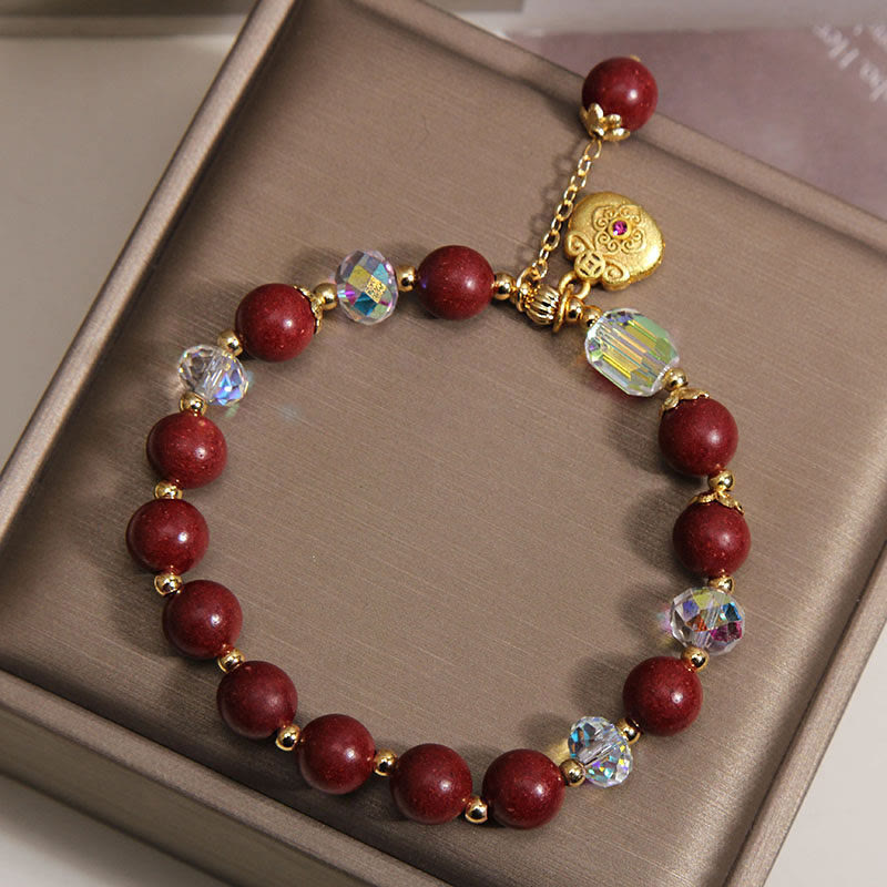 Fortune Jewel Sandalwood Lucky Bag Charm Healing Bracelet - Fortune Jewel
