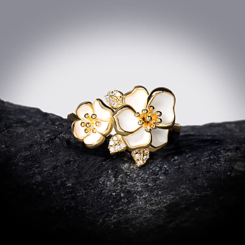 Fortune Jewel Daisy Copper Luck Balance Ring - Fortune Jewel