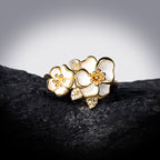 Fortune Jewel Daisy Copper Luck Balance Ring - Fortune Jewel