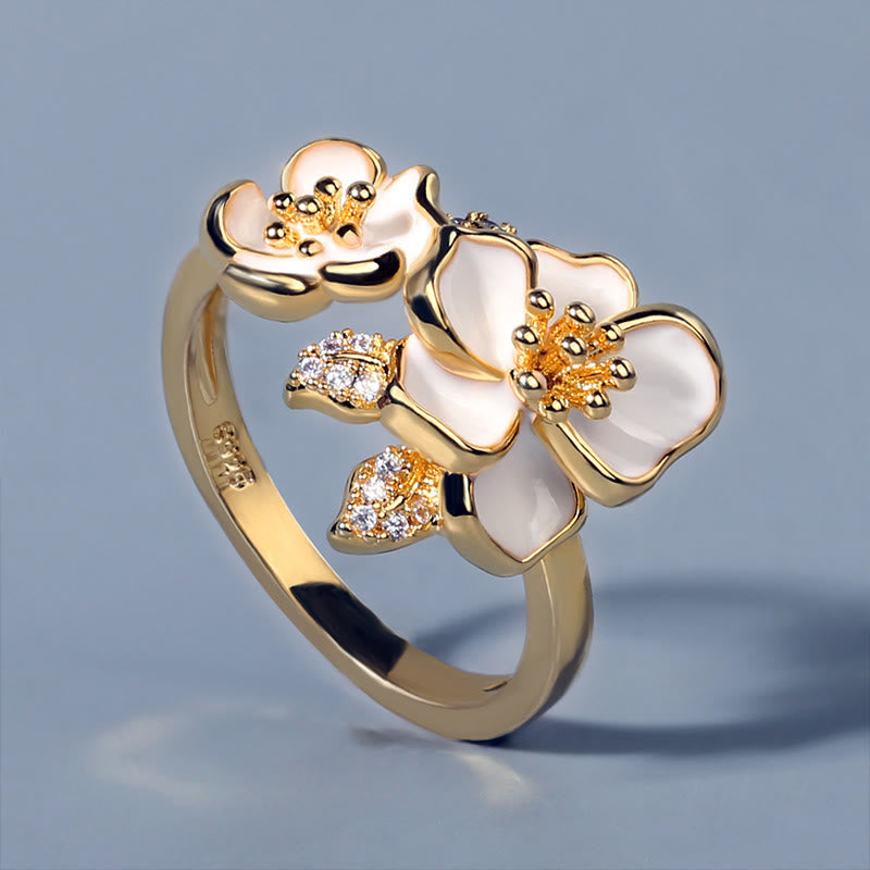Fortune Jewel Daisy Copper Luck Balance Ring - Fortune Jewel