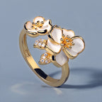 Fortune Jewel Daisy Copper Luck Balance Ring - Fortune Jewel