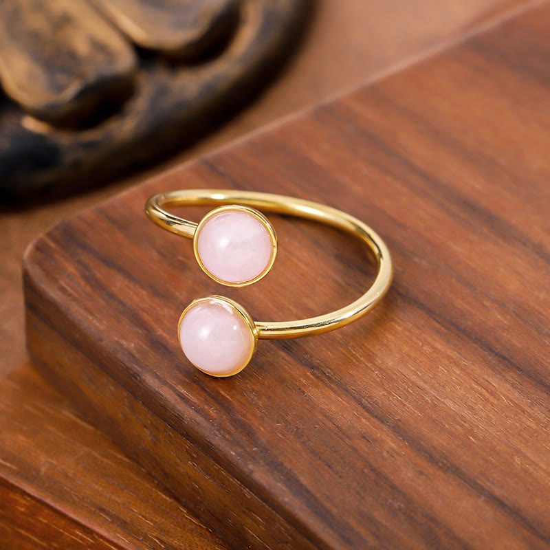 Fortune Jewel Titanium Steel Balance Calm Ring - Fortune Jewel